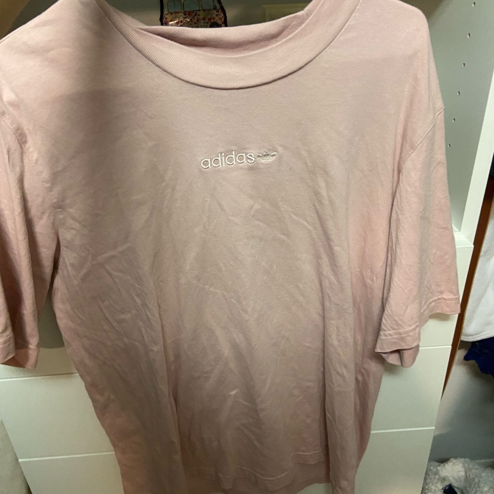 Light Pink adidas T shirt